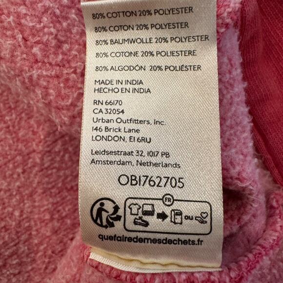 Free People We The Free Dawson Chore Jacket Sweatshirt Size Small Painted Roses - Picture 10 of 11